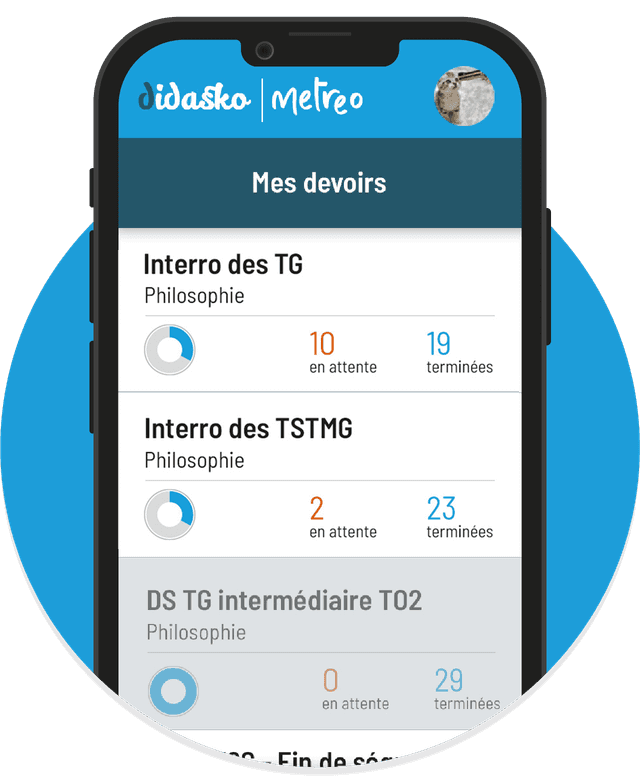 Screenshot de l'application